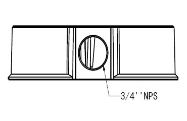 Boîte de connexion pour caméra | Diam 144,8mmx40mm | Compatible avec gammes UNV (IPC323x)