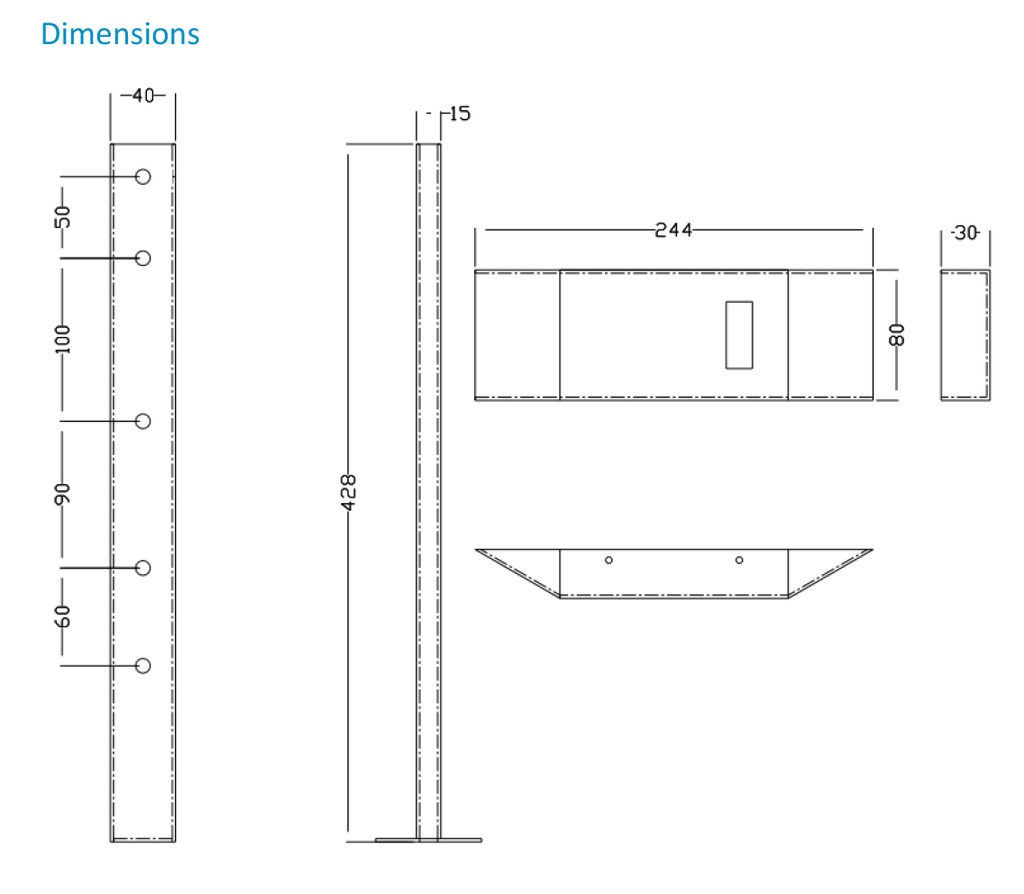 Support pour écran LCD 32 pouces