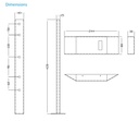 Support pour écran LCD 32 pouces