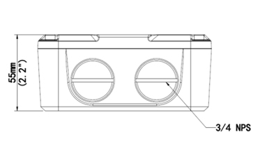 Boîte de connexion pour caméra 