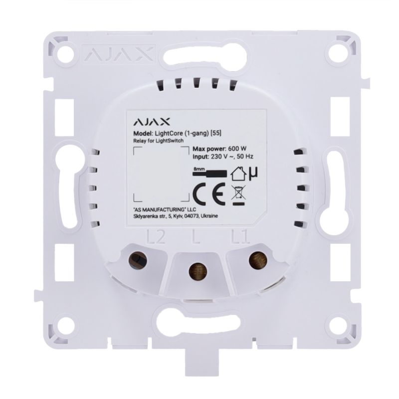 Ajax LightCore (1-gang)
