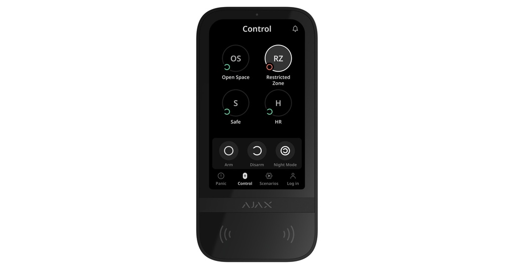 Ajax Keypad Touch-W