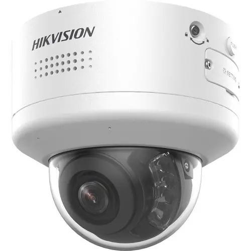 Hikvision DS-2CD2746G2H-IPTRZS2U/SL(2.8-12mm) Série Pro Caméra Dôme IP 4MP AcuSense PTRZ, Objectif varifocale motorisée 2.8-12mm, WDR 120 dB, IP66, IK10