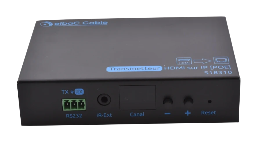 ELB-S18311-B0 RECEPTEUR DEPORT HDMI SUR IP POE 