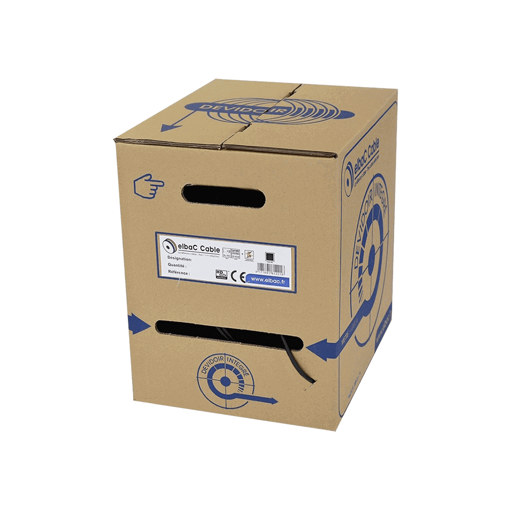 [ELB-251050-W5] 251505-W5 - UTP CAT 6 NOIR INT/EXT