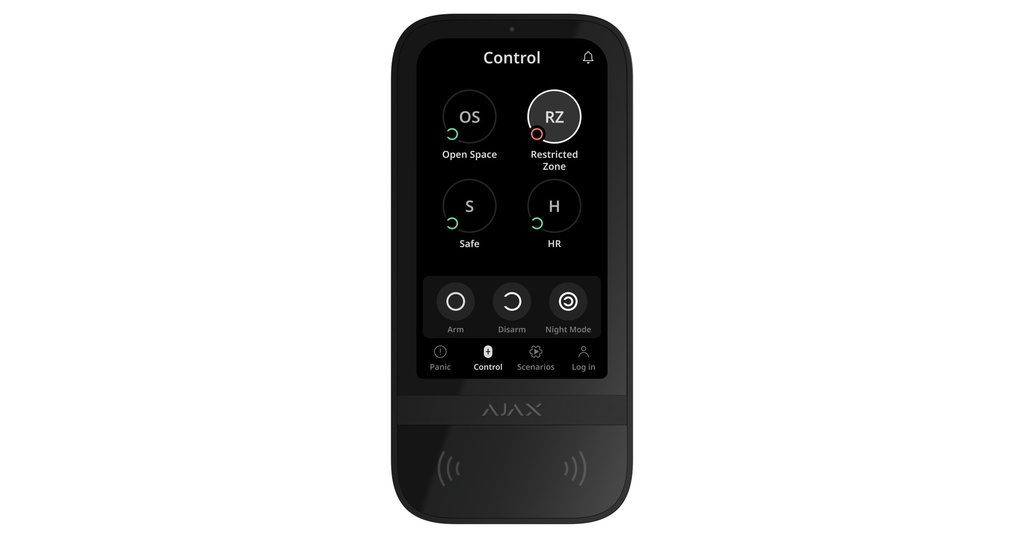 [Keypad Touch-B] Ajax Keypad Touch-B